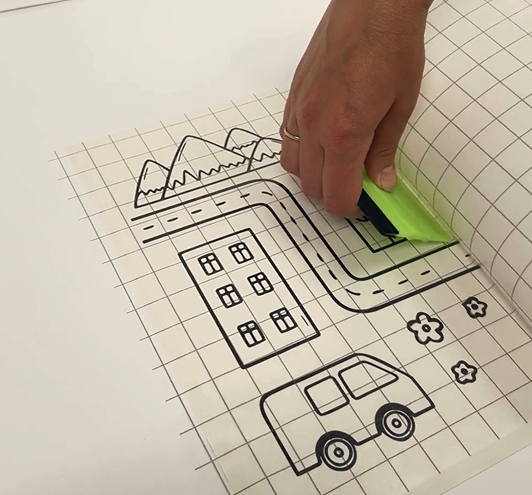 aplikace s prenoskou a uhlazeni